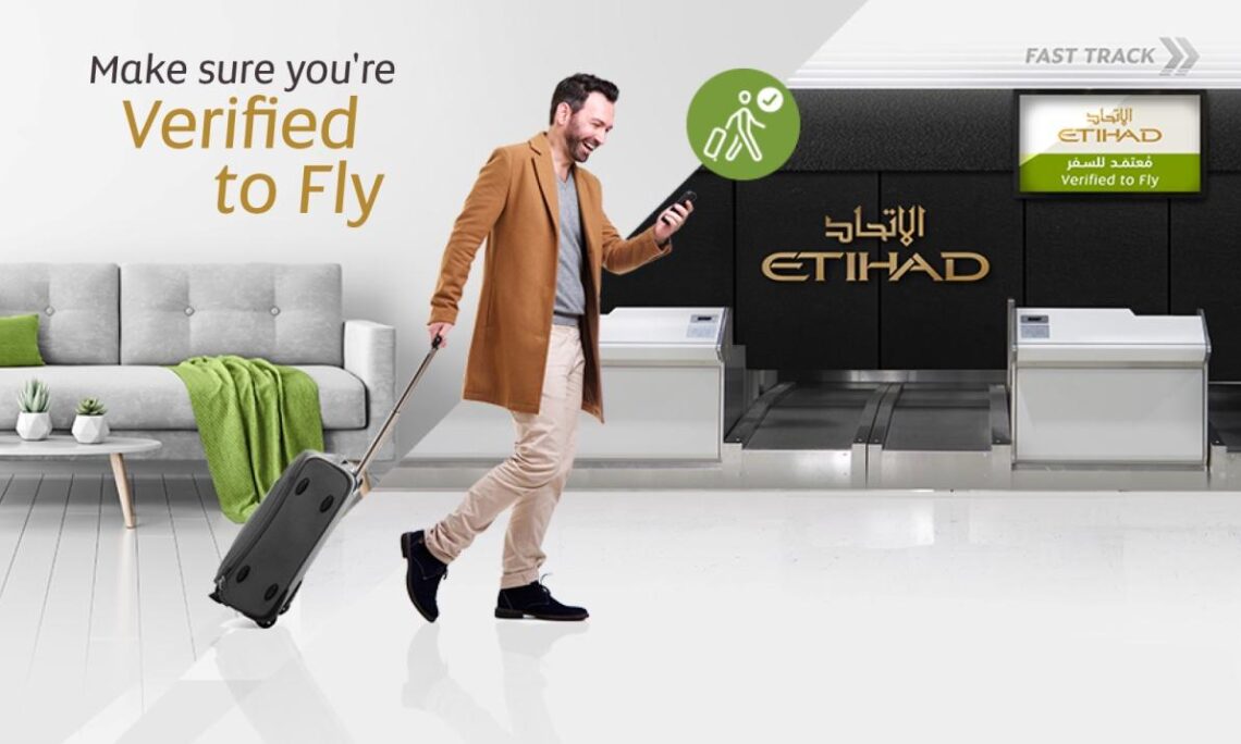 ETIHAD AIRWAYS INTRODUCES ‘VERIFIED TO FLY’ TRAVEL DOCUMENT INITIATIVE