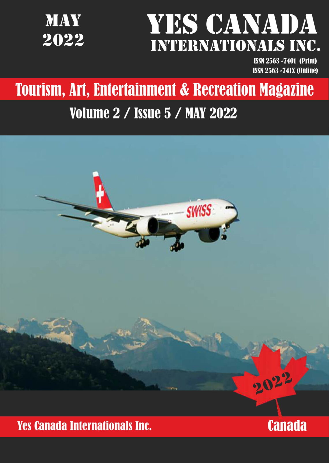 Yes Canada Internationals Inc. Magazine Issue (May 2022)