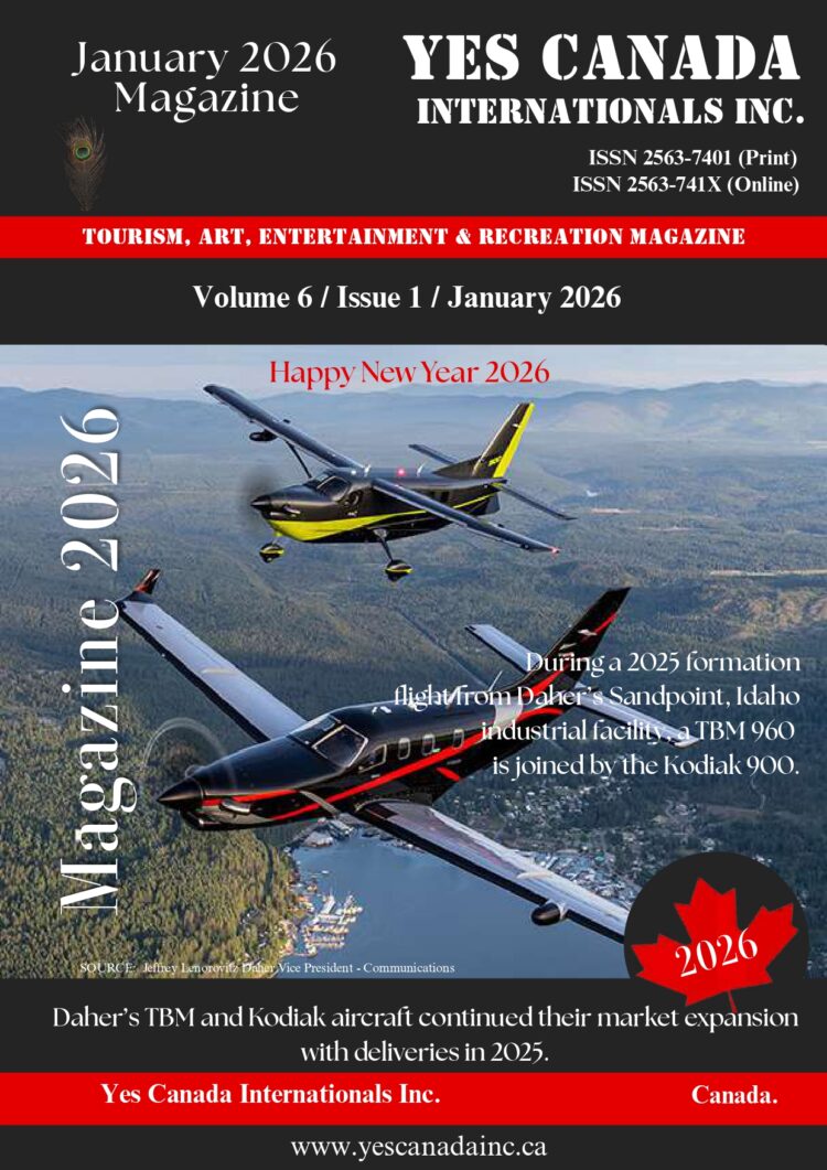 Yes Canada Internationals Inc. Magazine Issue (January 2026)