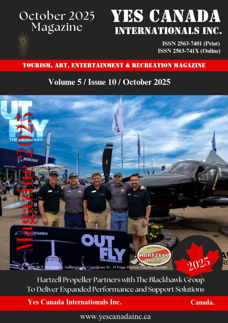 Yes Canada Internationals Inc. Magazine Issue (October 2025)